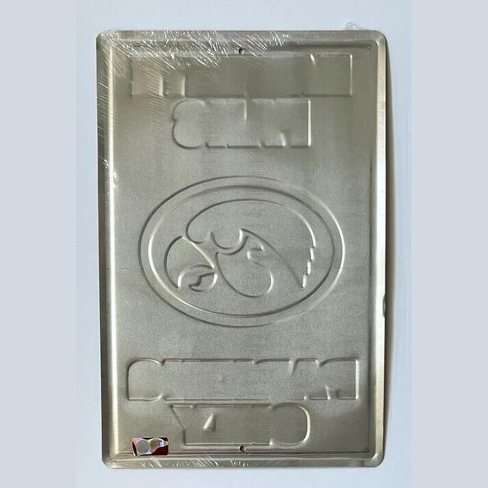 Iowa Hawkeye Fans Parking Only Licensed Novelty Sign 12" x 18" Home & Garden:Home Décor:Plaques & Signs Style Your Walls
